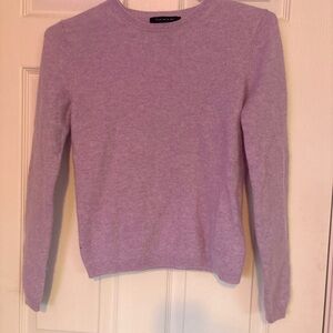Tahari Lavender Women's Crew Neck Sweater